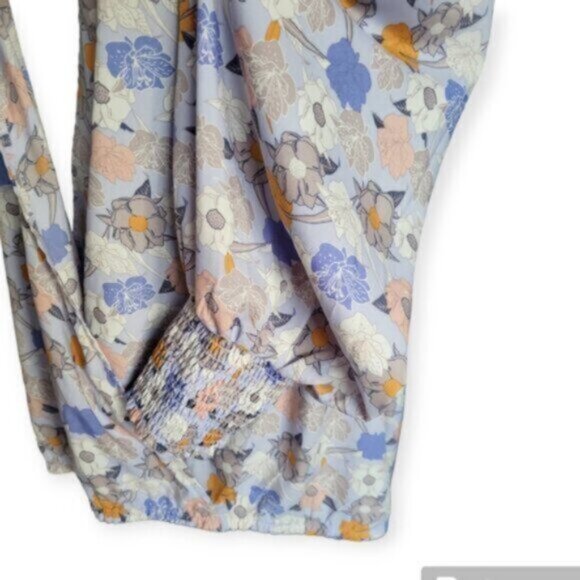 Mello`day Floral Print Blouse Size 3X - Picture 3 of 12